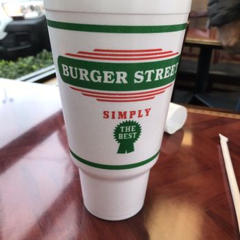 Burger Street - Large ice tea - Burgers Near Me - Tulsa, Oklahoma