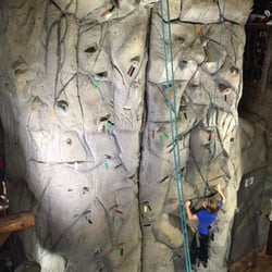 NOC Pigeon Outpost - A rock climbing wall