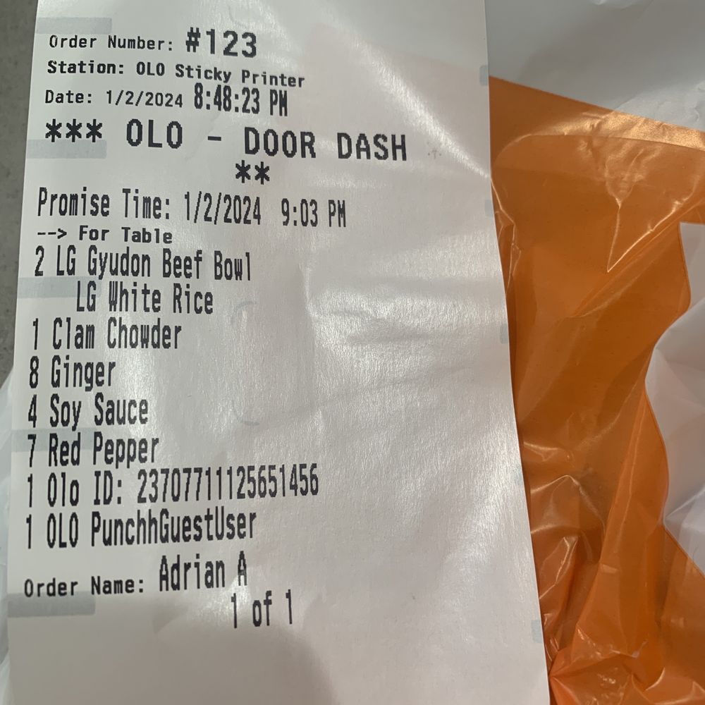 Yoshinoya - Door dash order did not come with these condiments. Smh. - Japanese Near Me - Corona, California Yoshinoya - Door dash order did not come with these condiments. Smh. - Japanese Near Me - Corona, California