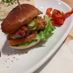 Boston Pizza - Honey dill chicken sandwich