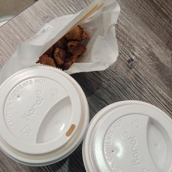 Cha For Tea - University Center - 2 hot teas and 1 serving of crispy chicken - Coffee & Tea Near Me - Irvine, California