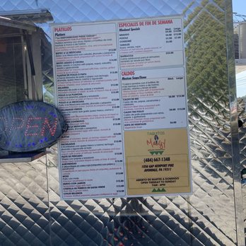 Taquitos Magy - Menu September 2024 - Tacos Near Me - Avondale, Pennsylvania Taquitos Magy - Menu September 2024 - Tacos Near Me - Avondale, Pennsylvania