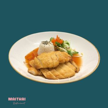 Mai Thai - 55. Hühnerbrüstfilet mit süßsauersoße - Thai Near Me - Celle, NI Mai Thai - 55. Hühnerbrüstfilet mit süßsauersoße - Thai Near Me - Celle, NI