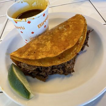 Tacombi - Beef Birria Taco - Tacos Near Me - Chicago, Illinois
