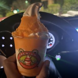 Jeremiah's Italian Ice - Orange with ice cream
