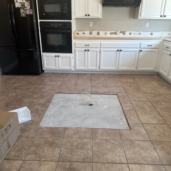 Elite Marble  - After granite demo and removing small 3ft island - Countertop Installation Near Me - Pittsburg, California