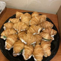The Apothecary Kitchen - Chicken salad with cranberries on croissants