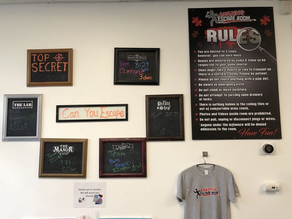 AMAZING ESCAPE ROOM CHERRY HILL 31 Photos & 65 Reviews 2050