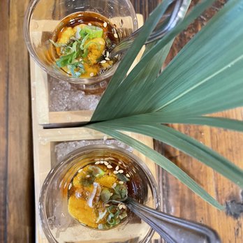 Maguro - Uni Shot (2 pcs.) - Sushi Bars Near Me - Brookline, Massachusetts