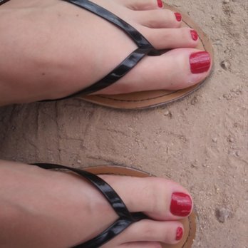 Embellish Nail and Spa - And the toes :) simple, but nice! - Nail Salons Near Me - Gilbert, Arizona Embellish Nail and Spa - And the toes :) simple, but nice! - Nail Salons Near Me - Gilbert, Arizona