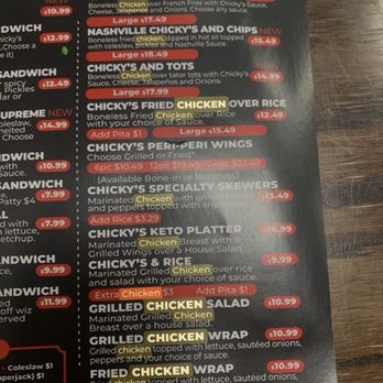 Chicky's - Menu - Portuguese Near Me - Jamaica, New York