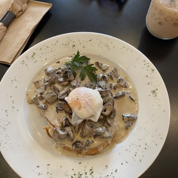 The Combine Kitchen - Yolk and Shrooms Toast - Coffee & Tea Near Me - Rancho Cucamonga, California The Combine Kitchen - Yolk and Shrooms Toast - Coffee & Tea Near Me - Rancho Cucamonga, California
