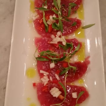 Mignonette - Big eyed tuna crudo - New American Near Me - Miami, Florida Mignonette - Big eyed tuna crudo - New American Near Me - Miami, Florida
