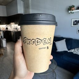 Vanilla oat milk latte with agave Vanilla oat milk latte with agave
