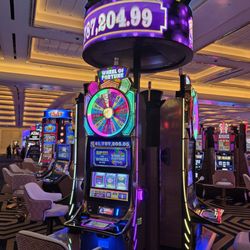 Resorts World Las Vegas - @Resort World Las Vegas, inside of this Mall/Casino; 12/1/2025. My favorite "Slot Machine/Wheel*Of*Fortune*".
