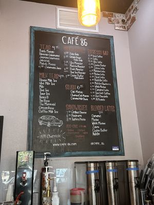 Menu photo 7 Cafe 86 Chula Vista, CA