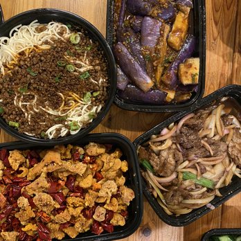 Mala Restaurant - Dan Dan Noodles, Stir-Fried Eggplant with Minced Meat, Dry Stir-Fried Chicken with Spicy Capsicum, Sautéed Beef Slices with Scallion - Szechuan Near Me - Boston, Massachusetts Mala Restaurant - Dan Dan Noodles, Stir-Fried Eggplant with Minced Meat, Dry Stir-Fried Chicken with Spicy Capsicum, Sautéed Beef Slices with Scallion - Szechuan Near Me - Boston, Massachusetts