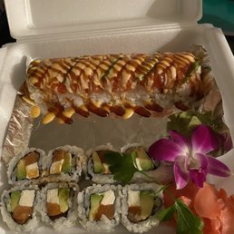 Louisiana roll, Philadelphia roll Louisiana roll, Philadelphia roll