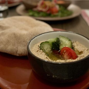 LATHA - Burnt onion hummus - African Near Me - Phoenix, Arizona