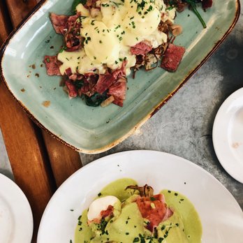 Boon Fly Cafe - green eggs & ham & corned beef hash - American Near Me - Napa, California