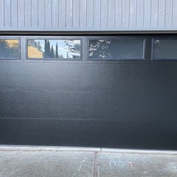 Steel garage door Steel garage door