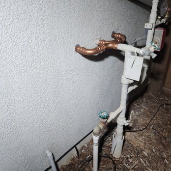 Ruff Plumbing - Added hose from the stucco to the drain - Plumbing Near Me