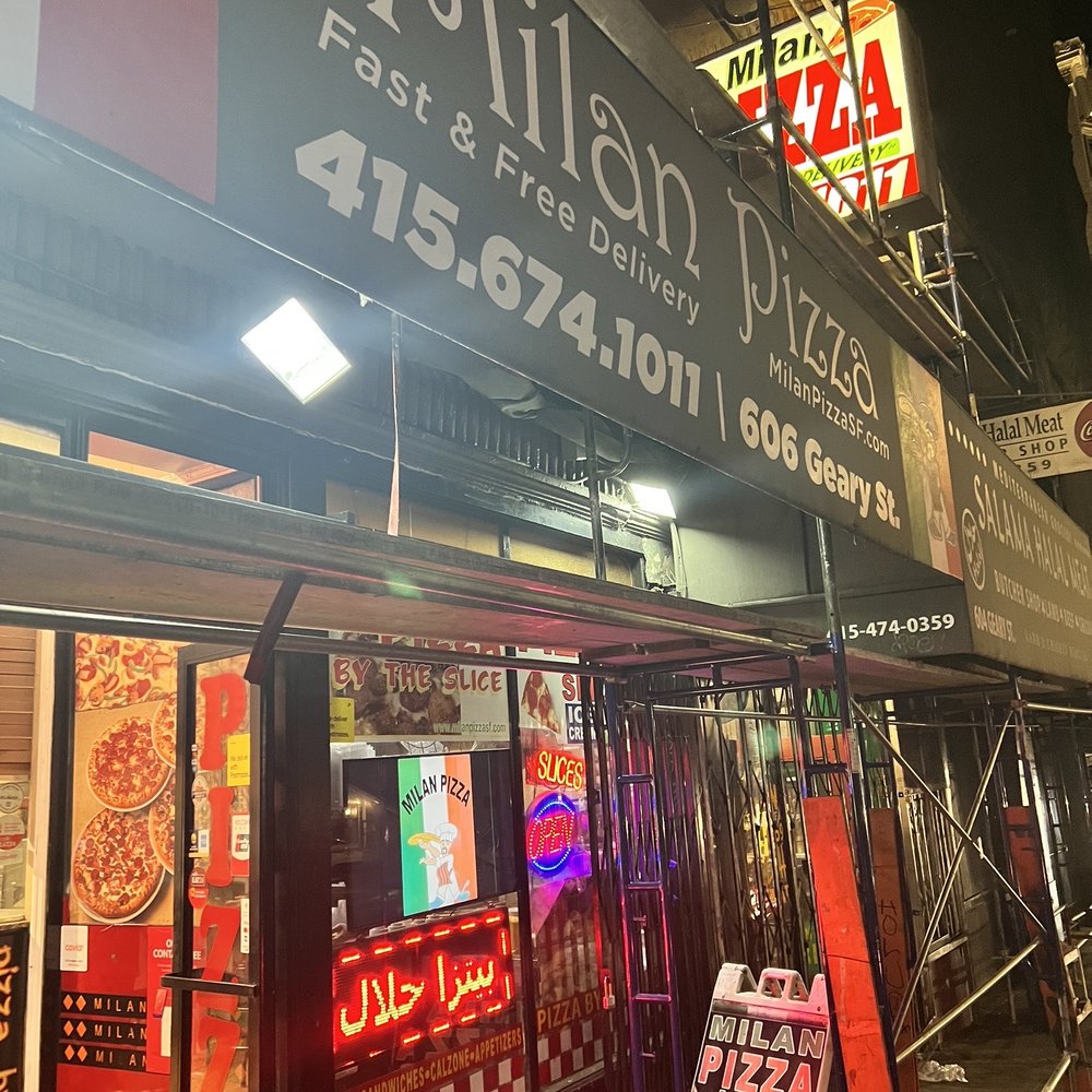 Milan Pizza - Business front - Pizza Near Me - San Francisco, California