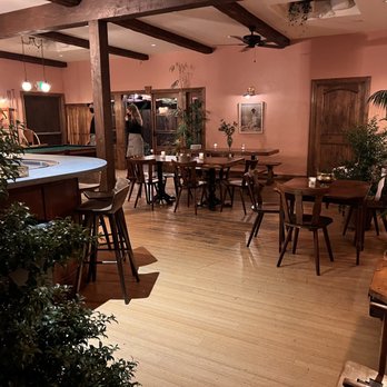 The Dutchess - Back dining room that leads to back patio enclosure - Cafes Near Me - Ojai, California
