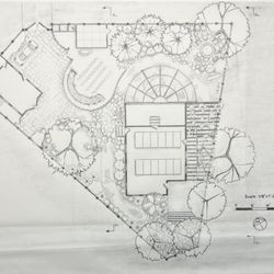 Natives for life - Plan view (Hand-drawn)