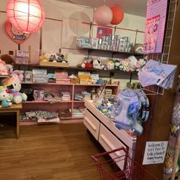 The Sanrio selection (not all of the selection)