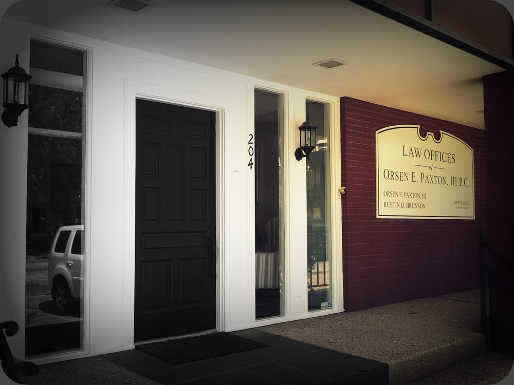 Law Office of Orsen E Paxton, III - disability attorney in Arlington, TX