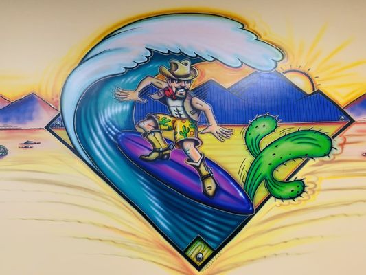 Cowboy Surfer Grill by null