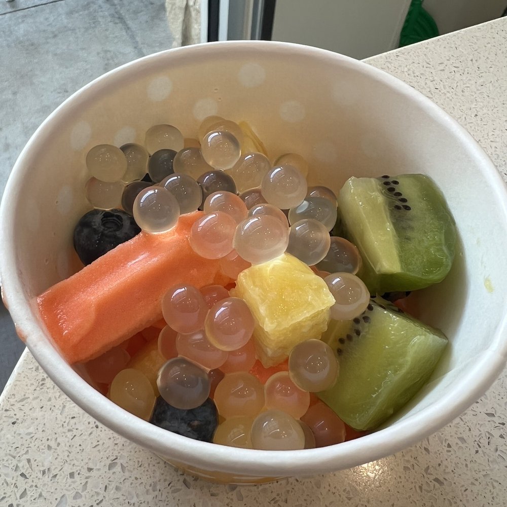 a bowl of fruit and jelly a bowl of fruit and jelly