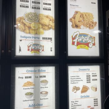Frenchy’s Chicken - Menu - Cajun/Creole Near Me - Houston, Texas Frenchy’s Chicken - Menu - Cajun/Creole Near Me - Houston, Texas