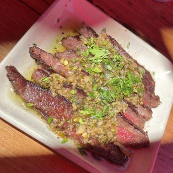 ZuZu - Flat Iron Steak From Niman Ranch - Tapas Bars Near Me - Napa, California ZuZu - Flat Iron Steak From Niman Ranch - Tapas Bars Near Me - Napa, California
