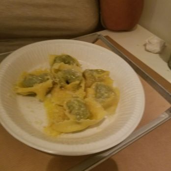 Bianco Latte - Ravioli had good flavor but needed some kind of sauce. - Desserts Near Me - Milan, Michigan