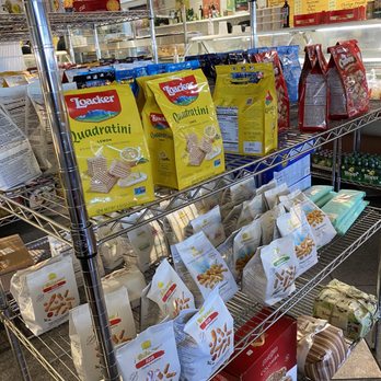 Roma - shelves of food in a grocery store - Caterers Near Me - Providence, Rhode Island