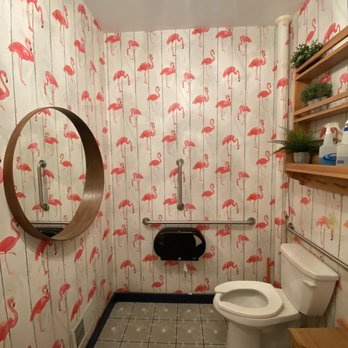 Diesel and Duke - Cute bathroom - Burgers Near Me - Jersey City, New Jersey Diesel and Duke - Cute bathroom - Burgers Near Me - Jersey City, New Jersey