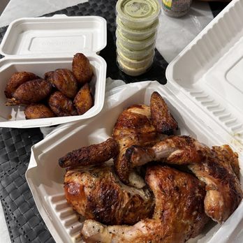 Picaso Chicken - Whole Chicken, One large Side, Sauces - Peruvian Near Me - Duluth, Georgia