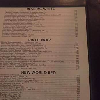 Steak 48 - Drinking menu - Steakhouses Near Me - Houston, Texas