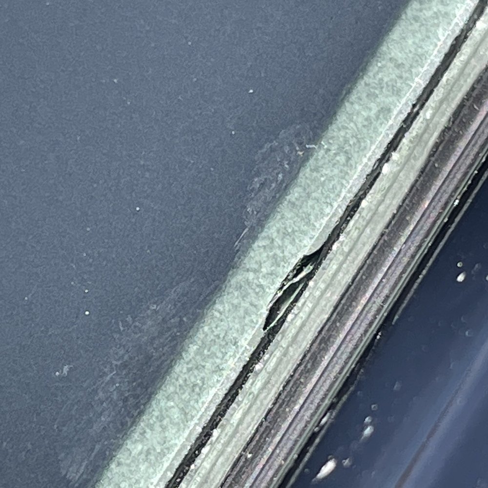 Safelite AutoGlass - Chipped edge from "brand new" windshield. - Windshield Installation & Repair Near Me - Mesa, Arizona Safelite AutoGlass - Chipped edge from "brand new" windshield. - Windshield Installation & Repair Near Me - Mesa, Arizona