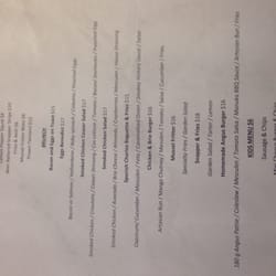 Mussel Rock Cafe & Bar - Menu