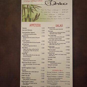 Linko Sushi - Sushi Bars Near Me - Apple Valley, California Linko Sushi - Sushi Bars Near Me - Apple Valley, California