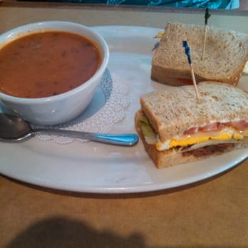 First Watch - BLTE with tomato basil soup. - Breakfast & Brunch Near Me - Scottsdale, Arizona