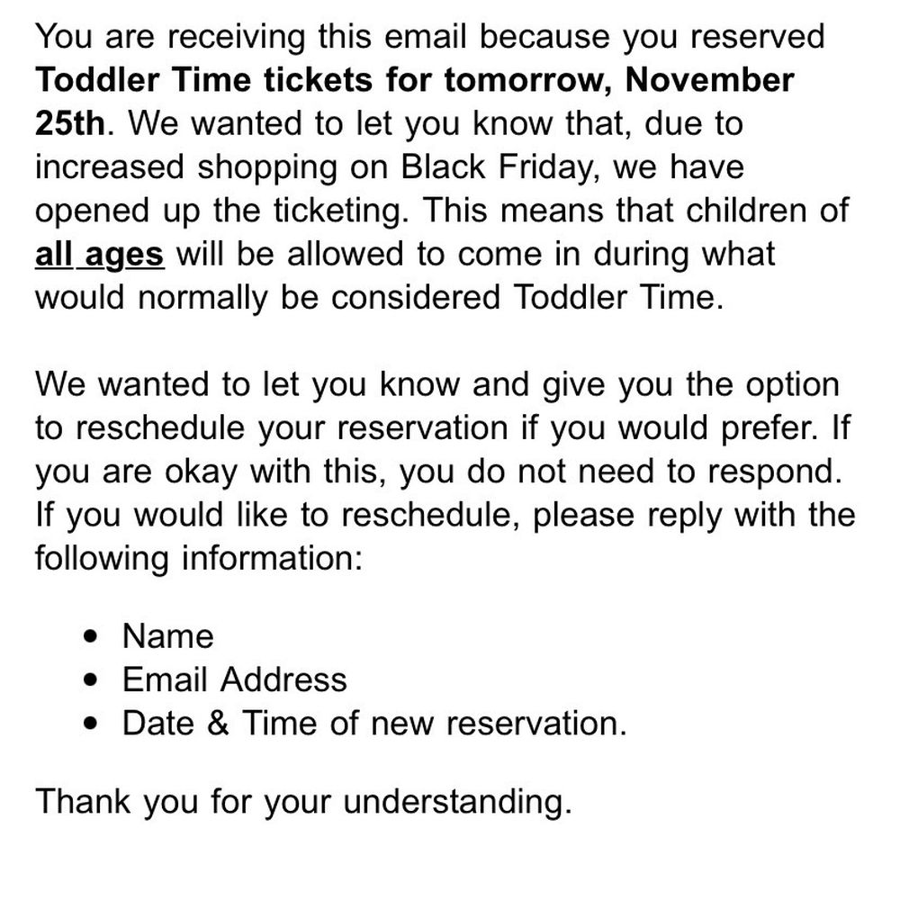 Dig It - Cancelled Toddler Time the night before so they can make extra money on Black Friday. So disappointing and disheartening. - Indoor Playcenter Near Me - Torrance, California