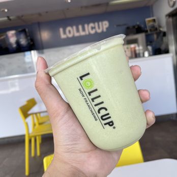 Lollicup - Matcha Smoothie (TikTok: @justandyvu) - Coffee & Tea Near Me - Artesia, California