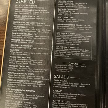 SOB Steakhouse - Menu - Steakhouses Near Me - Liberty Township, Ohio