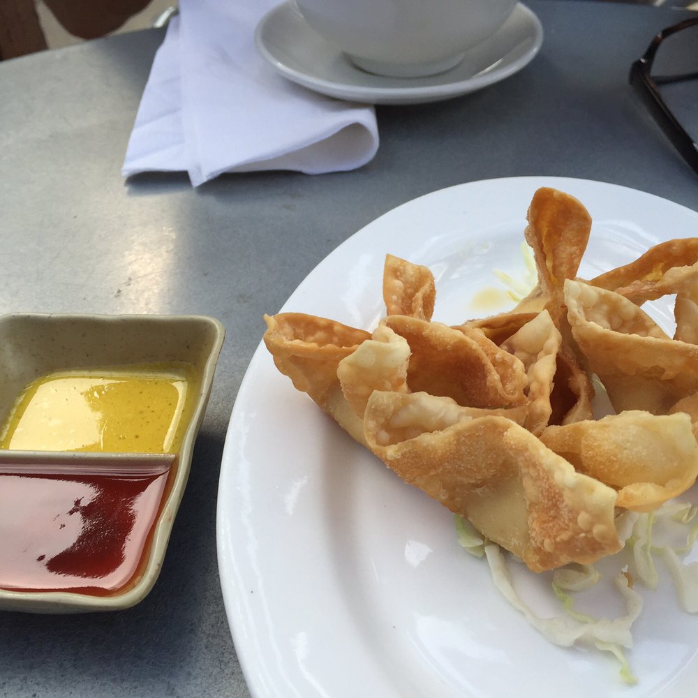 China Garden Restaurant - Crab Rangoon and dipping sauces. - Chinese Near Me - Red Lodge, Montana China Garden Restaurant - Crab Rangoon and dipping sauces. - Chinese Near Me - Red Lodge, Montana
