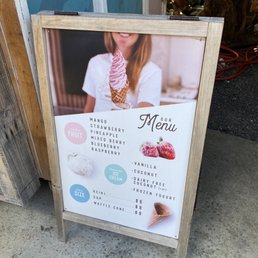 The menu The menu
