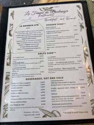 Menu photo 6 La Femme du Boulanger Nice, 06 Menu photo 6 La Femme du Boulanger Nice, 06
